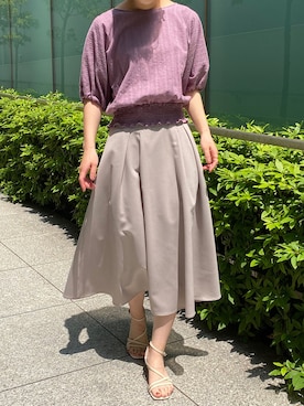 「SOUP（スープ）のアイテム」を使った、SOUPさん（レディース・163cm）の春コーディネート