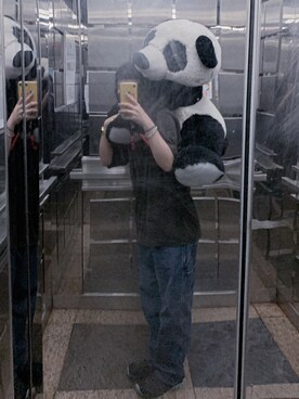 「oversize」｜「アイテム（その他シューズ）」を使った、TinWing✨さん（レディース・170cm）の春コーディネート