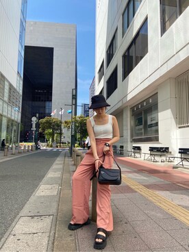 中村友美さん（レディース・164cm）の春コーディネート