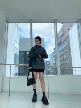 中村友美さん（レディース・164cm）の春コーディネート