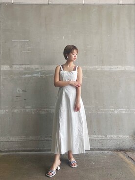 中村友美さん（レディース・164cm）の夏コーディネート