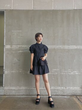 中村友美さん(レディース・164cm)の夏コーディネート