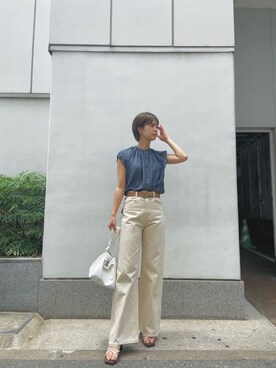 中村友美さん（レディース・164cm）の夏コーディネート