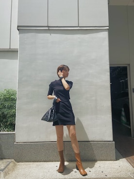 中村友美さん(レディース・164cm)の夏コーディネート