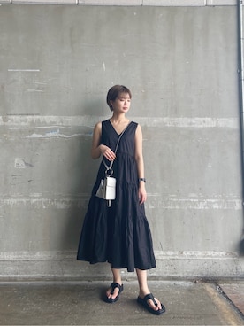 中村友美さん（レディース・164cm）の夏コーディネート