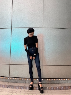 「EMODA（エモダ）のアイテム（ブレスレット）」を使った、otsuka reimiさん（レディース・160cm）の夏コーディネート