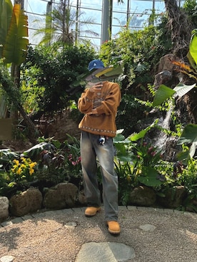 「ALAND（エーランド）のアイテム」を使った、おもてとうらさん（メンズ・174cm）の冬コーディネート