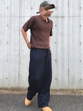 おもてとうらさん(メンズ・174cm)の夏コーディネート