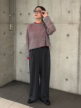 近藤美波さん(レディース・158cm)の秋コーディネート