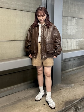 近藤美波さん（レディース・158cm）の秋コーディネート