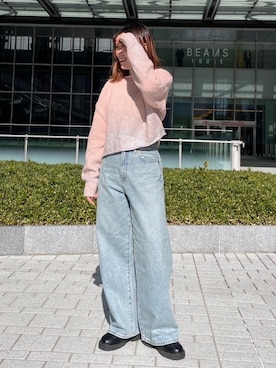 近藤美波さん（レディース・158cm）の冬コーディネート