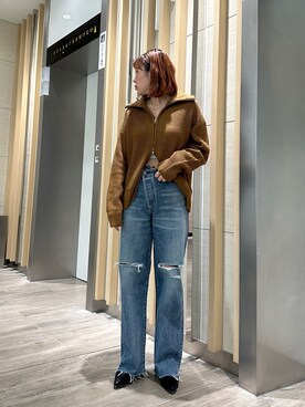 近藤美波さん(レディース・158cm)の秋コーディネート