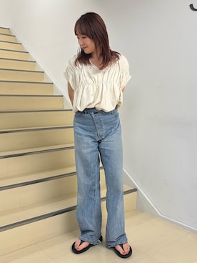 近藤美波さん（レディース・158cm）の夏コーディネート