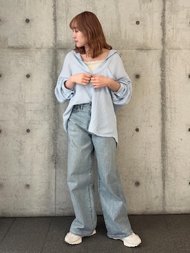 近藤美波さん（レディース・158cm）の春コーディネート