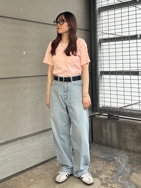 近藤美波さん（レディース・159cm）の春コーディネート