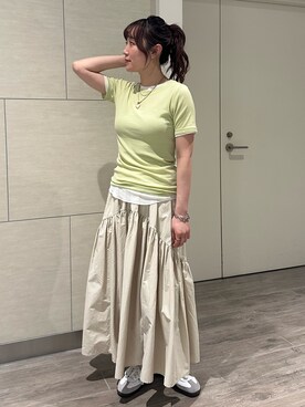 近藤美波さん(レディース・158cm)の春コーディネート