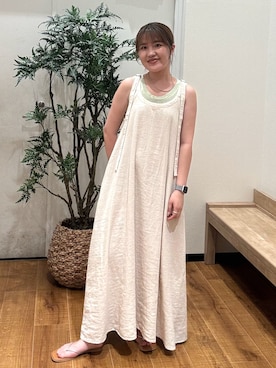 梅野夏帆さん（レディース・158cm）の夏コーディネート