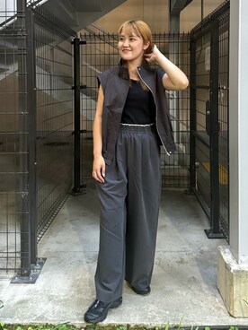 梅野夏帆さんのコーディネート