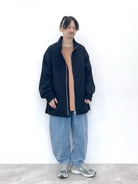 「STERNBERG（スタンバーグ）のアイテム（ジャケット/アウター）」を使った、STERNBERGさん（メンズ・168cm）の冬コーディネート