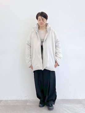 「STERNBERG（スタンバーグ）のアイテム（ジャケット/アウター）」を使った、STERNBERGさん（レディース・168cm）の秋コーディネート
