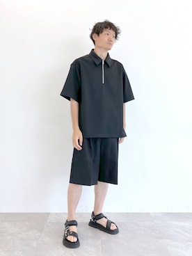 「STERNBERG（スタンバーグ）のアイテム」を使った、STERNBERGさん（メンズ・179cm）の夏コーディネート
