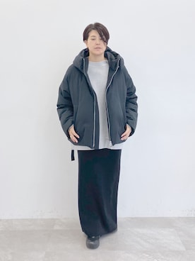 「STERNBERG（スタンバーグ）のアイテム（ジャケット/アウター）」を使った、STERNBERGさん（レディース・166cm）の秋コーディネート