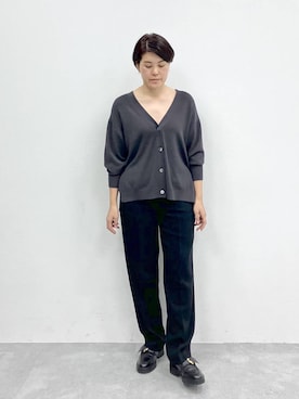 「STERNBERG（スタンバーグ）のアイテム」を使った、STERNBERGさん（レディース・166cm）の冬コーディネート