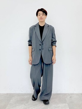 「STERNBERG（スタンバーグ）のアイテム（ジャケット/アウター）」を使った、STERNBERGさん（レディース・166cm）の秋コーディネート