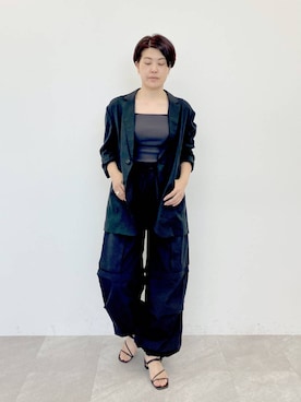 「STERNBERG（スタンバーグ）のアイテム（ジャケット/アウター）」を使った、STERNBERGさん（レディース・166cm）の冬コーディネート