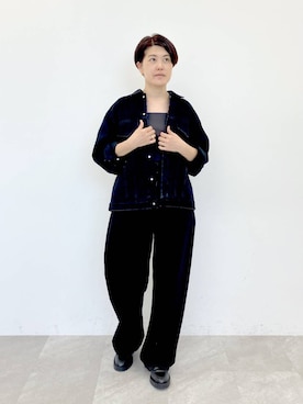 「STERNBERG（スタンバーグ）のアイテム（ジャケット/アウター）」を使った、STERNBERGさん（レディース・166cm）の冬コーディネート