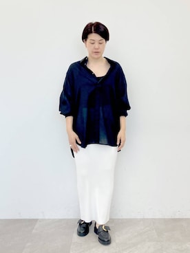 「STERNBERG（スタンバーグ）のアイテム」を使った、STERNBERGさん（レディース・166cm）の冬コーディネート