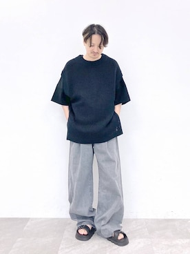 「STERNBERG（スタンバーグ）のアイテム」を使った、STERNBERGさん（メンズ・179cm）の夏コーディネート