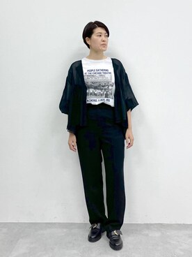 「STERNBERG（スタンバーグ）のアイテム」を使った、STERNBERGさん（レディース・166cm）の冬コーディネート