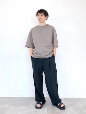 「STERNBERG（スタンバーグ）のアイテム」を使った、STERNBERGさん（メンズ・179cm）の春コーディネート