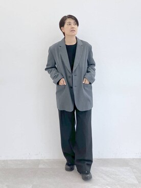 「STERNBERG（スタンバーグ）のアイテム（ジャケット/アウター）」を使った、STERNBERGさん（レディース・166cm）の秋コーディネート