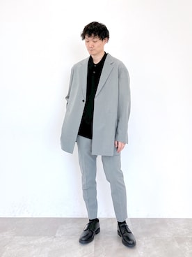 「STERNBERG（スタンバーグ）のアイテム（ジャケット/アウター）」を使った、STERNBERGさん（メンズ・179cm）の春コーディネート