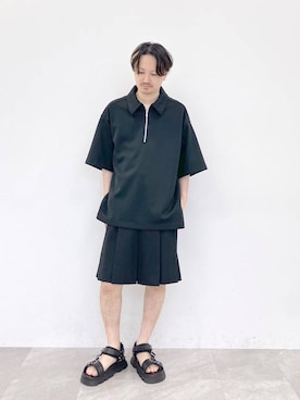 「STERNBERG（スタンバーグ）のアイテム」を使った、STERNBERGさん（メンズ・168cm）の夏コーディネート