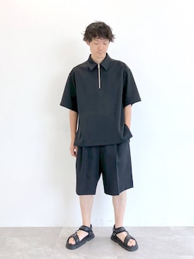 「STERNBERG（スタンバーグ）のアイテム」を使った、STERNBERGさん（メンズ・179cm）の夏コーディネート