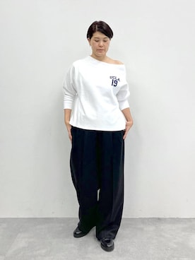 「STERNBERG（スタンバーグ）のアイテム」を使った、STERNBERGさん（レディース・166cm）の冬コーディネート