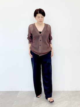 「STERNBERG（スタンバーグ）のアイテム」を使った、STERNBERGさん（レディース・166cm）の冬コーディネート