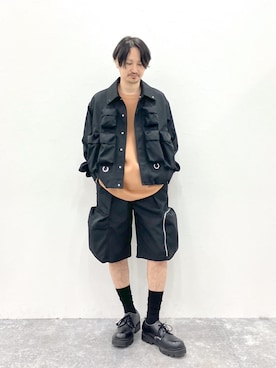 「STERNBERG（スタンバーグ）のアイテム（ジャケット/アウター）」を使った、STERNBERGさん（メンズ・168cm）の春コーディネート