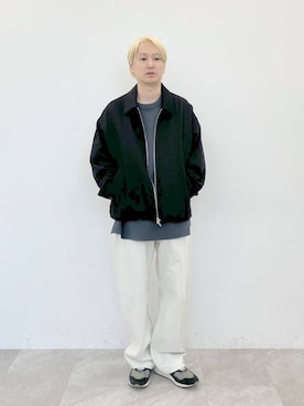 「STERNBERG（スタンバーグ）のアイテム（ジャケット/アウター）」を使った、STERNBERGさん（メンズ・168cm）の冬コーディネート
