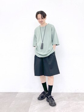 「STERNBERG（スタンバーグ）のアイテム」を使った、STERNBERGさん（メンズ・168cm）の夏コーディネート