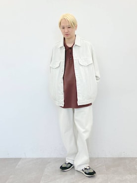 「STERNBERG（スタンバーグ）のアイテム（ジャケット/アウター）」を使った、STERNBERGさん（メンズ・168cm）の冬コーディネート