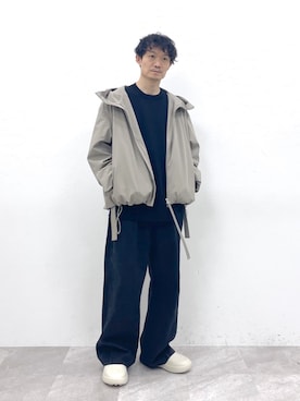 「STERNBERG（スタンバーグ）のアイテム（ジャケット/アウター）」を使った、STERNBERGさん（メンズ・179cm）の冬コーディネート