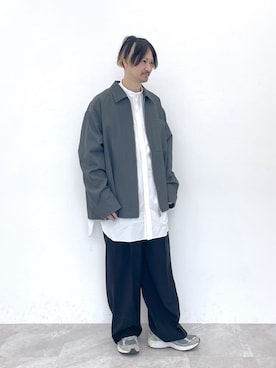 「STERNBERG（スタンバーグ）のアイテム（ジャケット/アウター）」を使った、STERNBERGさん（メンズ・168cm）の冬コーディネート
