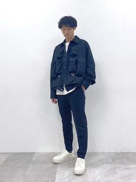「STERNBERG（スタンバーグ）のアイテム（ジャケット/アウター）」を使った、STERNBERGさん（メンズ・179cm）の冬コーディネート