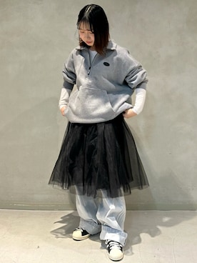 村上さん（レディース・150cm）の冬コーディネート