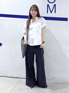 「3.3 Field Trip （3.3フィールドトリップ）のアイテム」を使った、snowaeさん（レディース・157cm）の春コーディネート