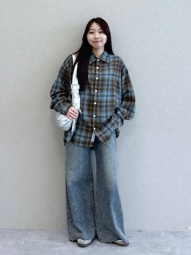 snowaeさん（レディース・157cm）の冬コーディネート